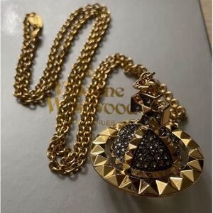 Vivienne Westwood 3D ORB pendant necklace
